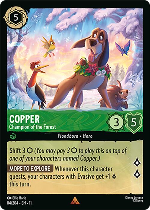 Disney Lorcana: Copper - Champion of the Forest card image