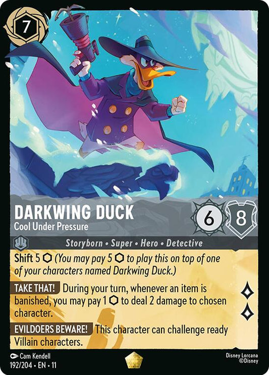 Disney Lorcana: Darkwing Duck - Cool Under Pressure card image