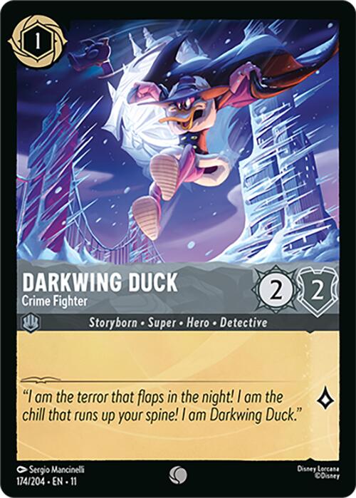 Disney Lorcana: Darkwing Duck - Crime Fighter card image