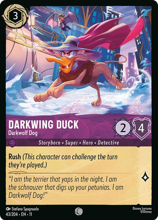 Disney Lorcana: Darkwing Duck - Darkwolf Dog card image