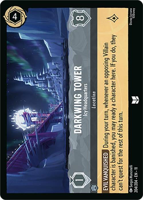 Disney Lorcana: Darkwing Tower - Icy Headquarters card image