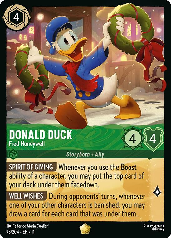 Disney Lorcana: Donald Duck - Fred Honeywell card image