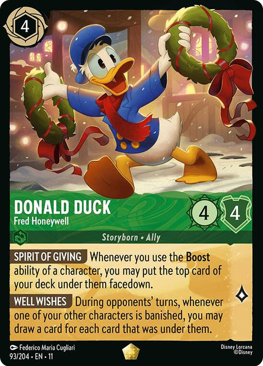 Disney Lorcana: Donald Duck - Fred Honeywell card image