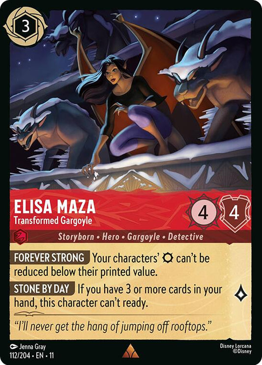 Disney Lorcana: Elisa Maza - Transformed Gargoyle card image