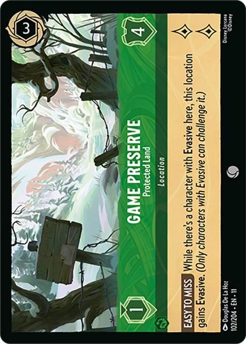 Disney Lorcana: Game Preserve - Protected Land card image