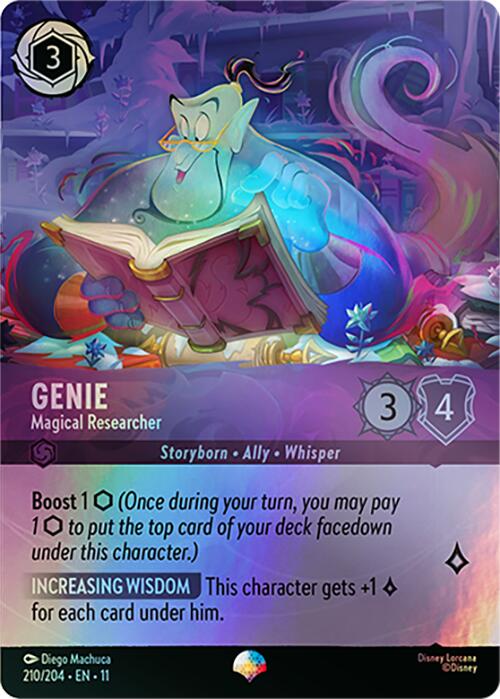 Disney Lorcana: Genie - Magical Researcher (Epic) card image