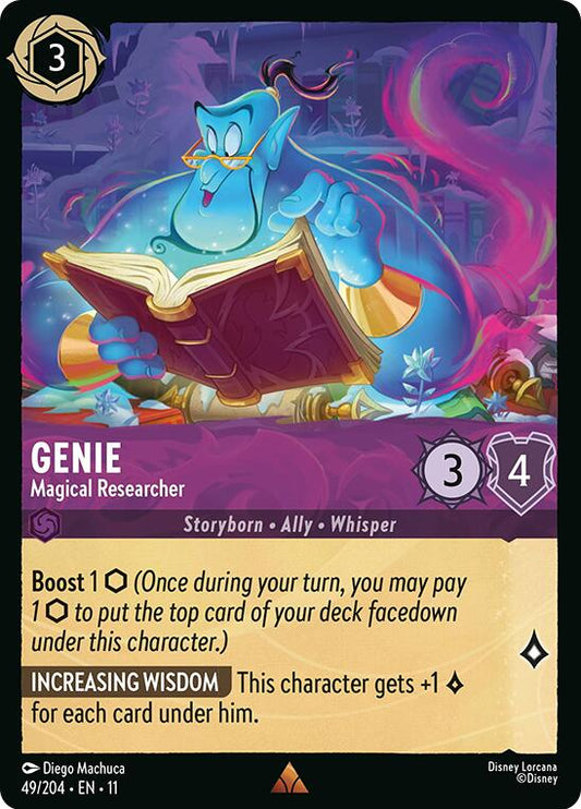 Disney Lorcana: Genie - Magical Researcher card image