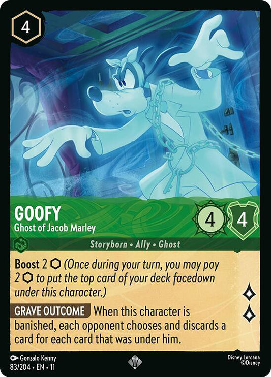 Disney Lorcana: Goofy - Ghost of Jacob Marley card image