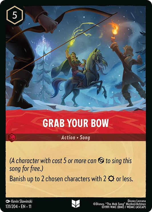 Disney Lorcana: Grab Your Bow card image