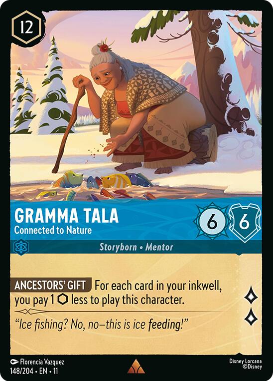 Disney Lorcana: Gramma Tala - Connected to Nature card image