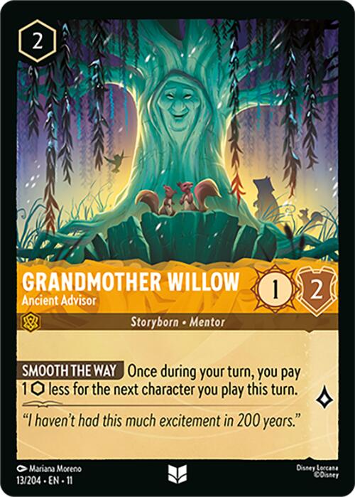 Disney Lorcana: Grandmother Willow - Ancient Advisor card image