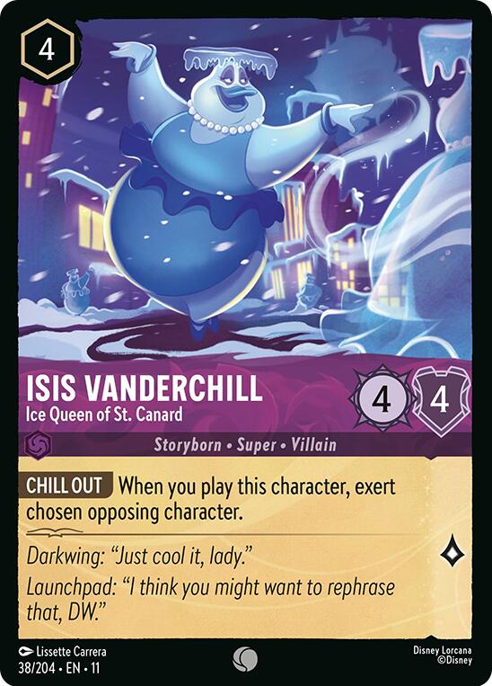 Disney Lorcana: Isis Vanderchill - Ice Queen of St. Canard card image