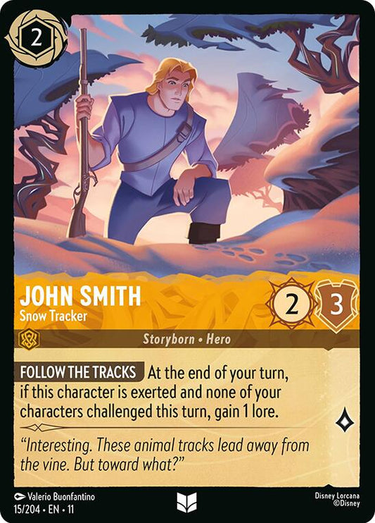 Disney Lorcana: John Smith - Snow Tracker card image