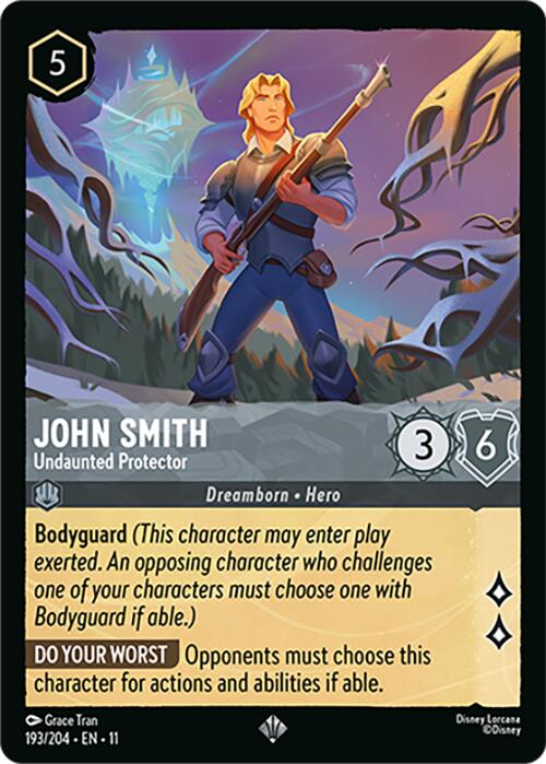 Disney Lorcana: John Smith - Undaunted Protector card image