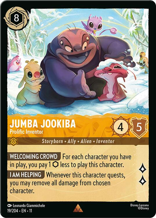 Disney Lorcana: Jumba Jookiba - Prolific Inventor card image