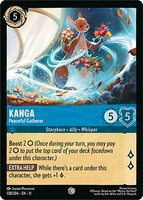 Disney Lorcana: Kanga - Peaceful Gatherer card image
