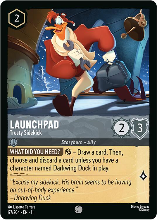 Disney Lorcana: Launchpad - Trusty Sidekick card image