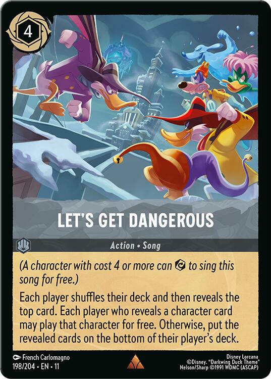 Disney Lorcana: Let's Get Dangerous card image