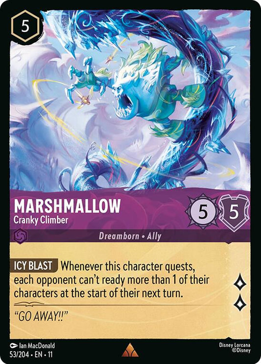 Disney Lorcana: Marshmallow - Cranky Climber card image