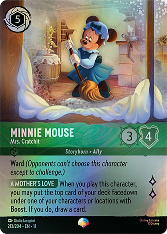 Disney Lorcana: Minnie Mouse - Mrs. Cratchit (Epic) card image