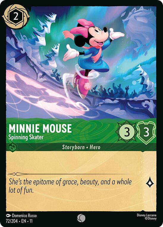 Disney Lorcana: Minnie Mouse - Spinning Skater card image