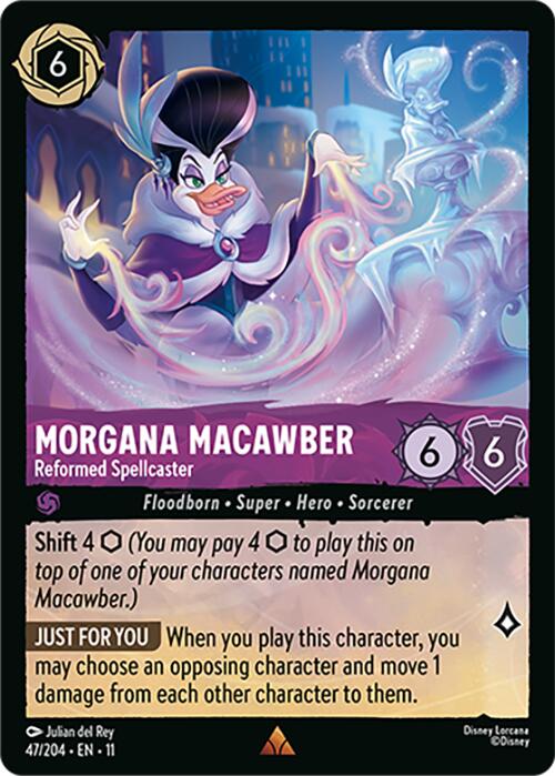 Disney Lorcana: Morgana Macawber - Reformed Spellcaster card image