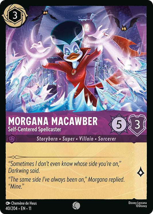 Disney Lorcana: Morgana Macawber - Self-Centered Spellcaster card image