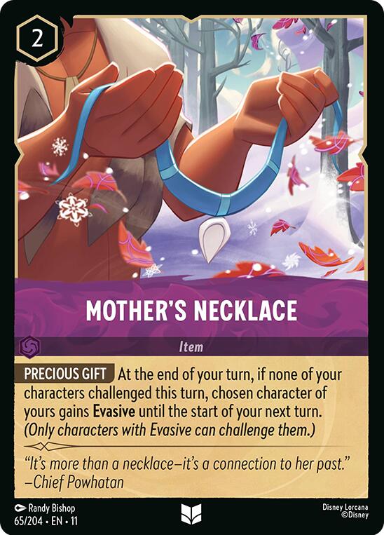 Disney Lorcana: Mother's Necklace card image