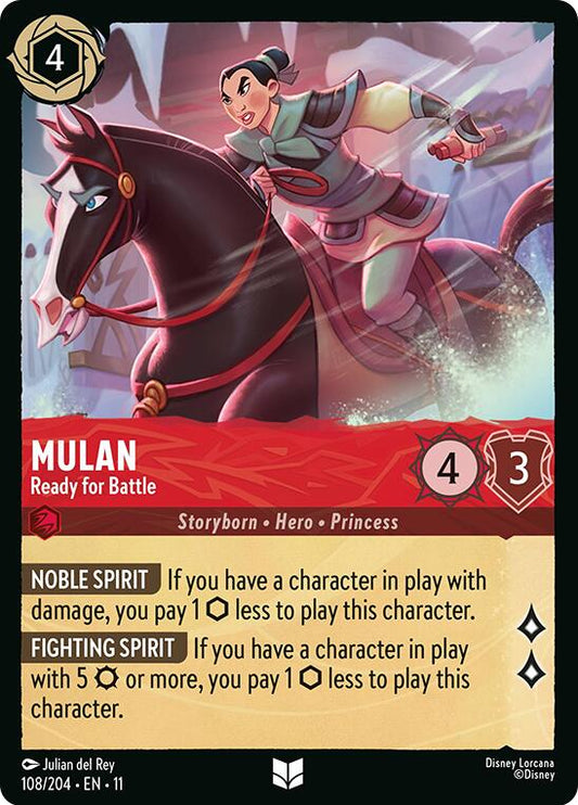 Disney Lorcana: Mulan - Ready for Battle card image