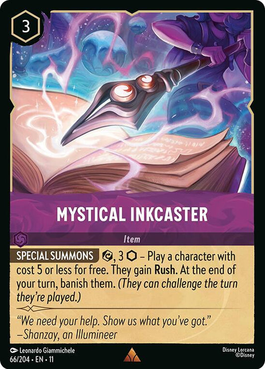 Disney Lorcana: Mystical Inkcaster card image