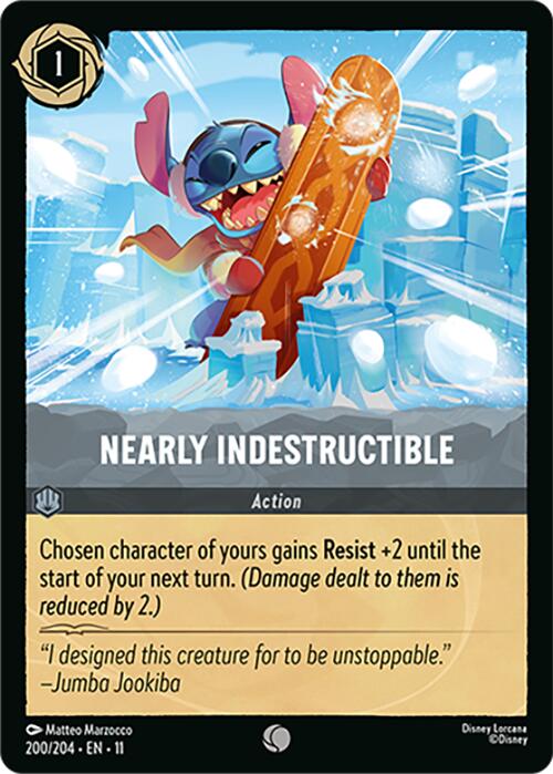 Disney Lorcana: Nearly Indestructible card image
