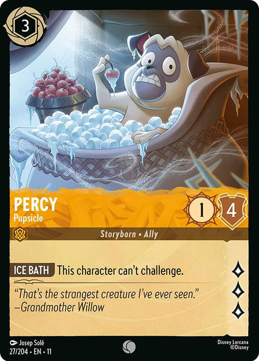 Disney Lorcana: Percy - Pupsicle card image