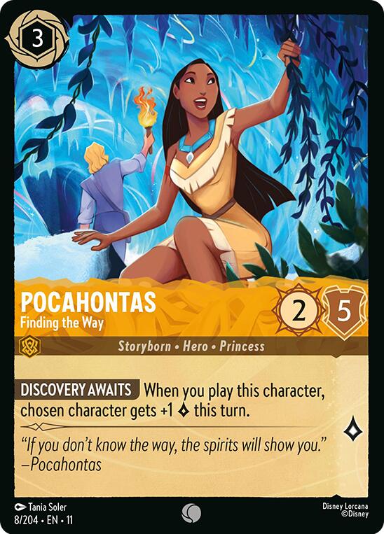 Disney Lorcana: Pocahontas - Finding the Way card image