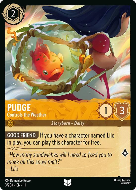 Disney Lorcana: Pudge - Controls the Weather card image
