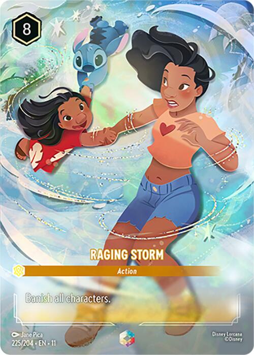 Disney Lorcana: Raging Storm (Enchanted) card image