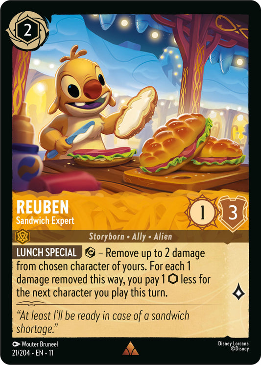 Disney Lorcana: Reuben - Sandwich Expert card image