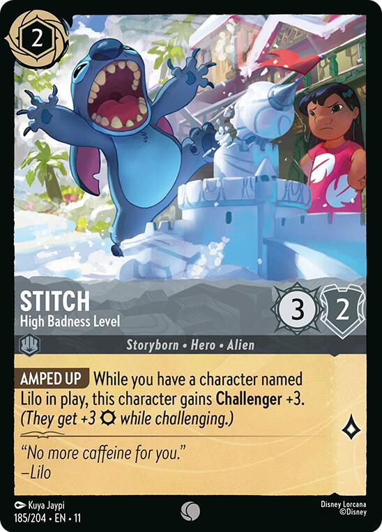 Disney Lorcana: Stitch - High Badness Level card image
