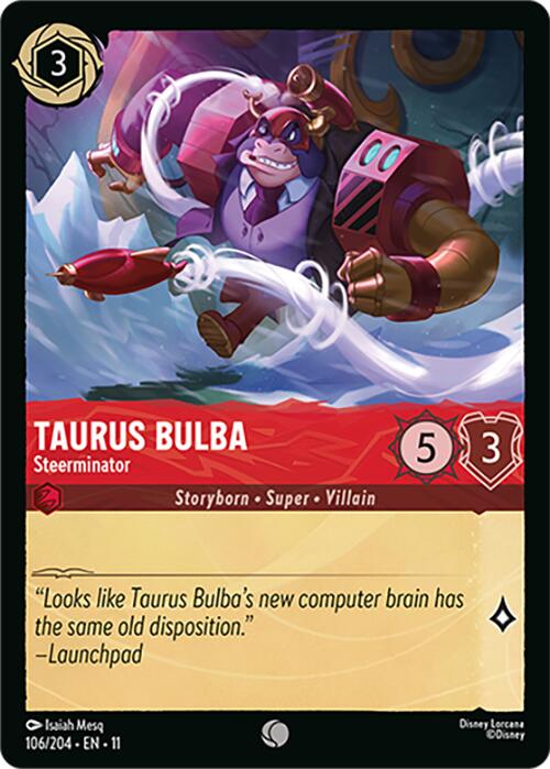 Disney Lorcana: Taurus Bulba - Steerminator card image