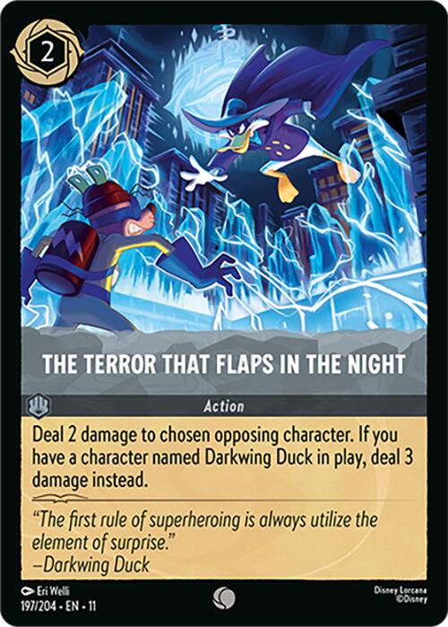 Disney Lorcana: The Terror That Flaps in the Night card image