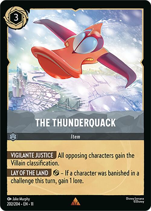 Disney Lorcana: The Thunderquack card image