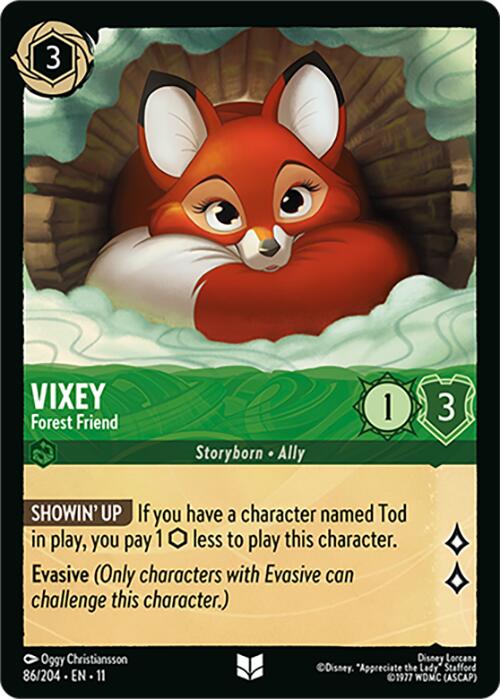 Disney Lorcana: Vixey - Forest Friend card image