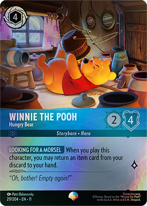 Disney Lorcana: Winnie the Pooh - Hungry Bear (Epic) card image