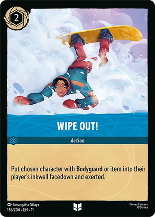 Disney Lorcana: Wipe Out! card image