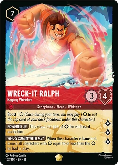 Disney Lorcana: Wreck-It Ralph - Raging Wrecker card image