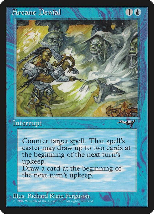 Magic: The Gathering: Arcane Denial (Sword) card image