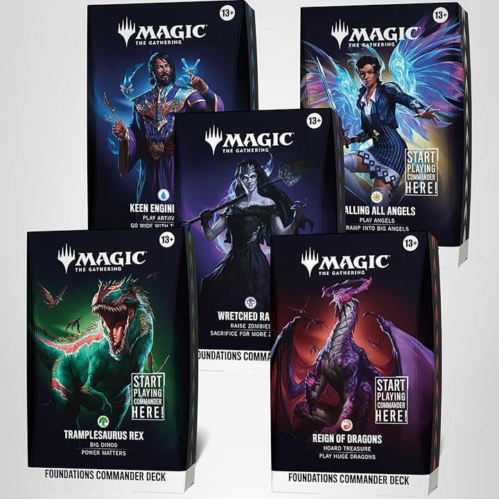 Magic: The Gathering: Foundations Commander Decks [Set of 5] card image