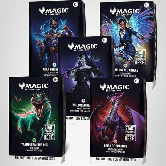 Magic: The Gathering: Foundations Commander Decks [Set of 5] card image