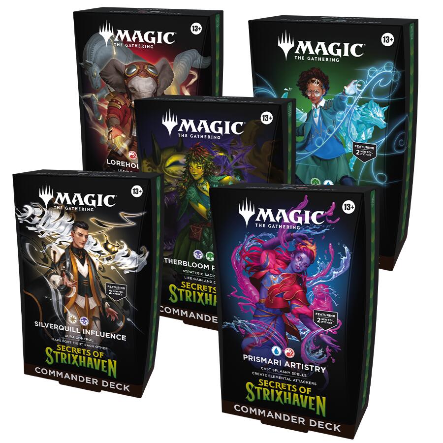 Magic: The Gathering: Secrets of Strixhaven Commander Deck Case card image