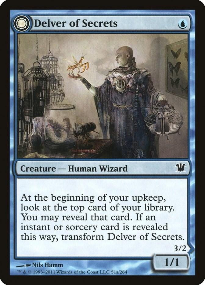 Magic: The Gathering: Delver of Secrets card image