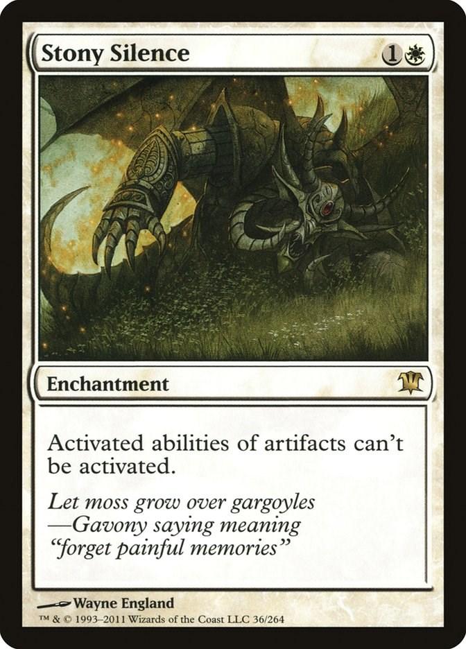 Magic: The Gathering: Stony Silence card image